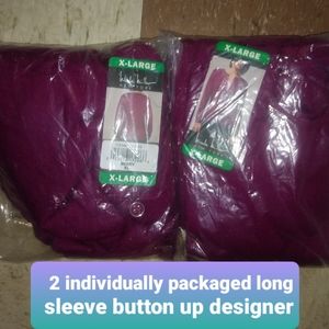 Brand new Nicole Miller New York Xl button up